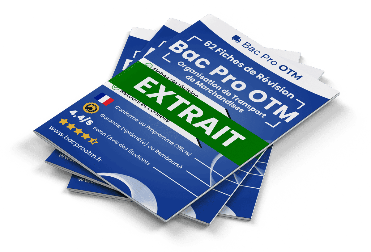 15 Fiches Révision gratuites Bac Pro OTM